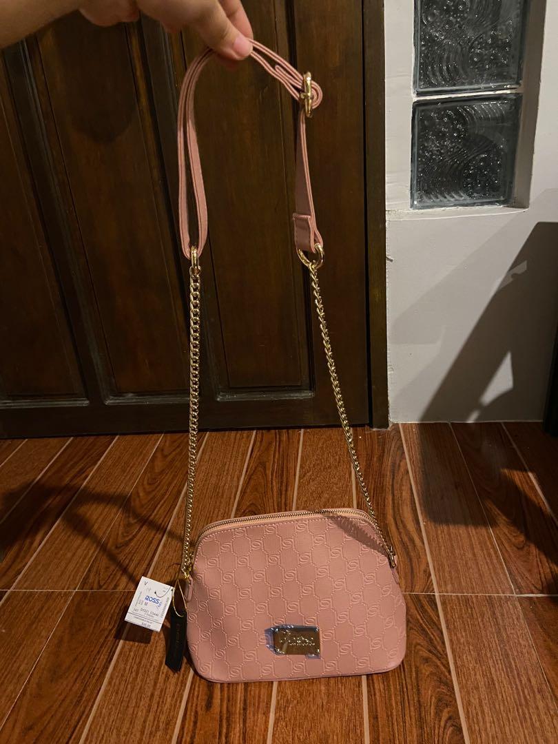 Bebe crossbody on sale bag pink