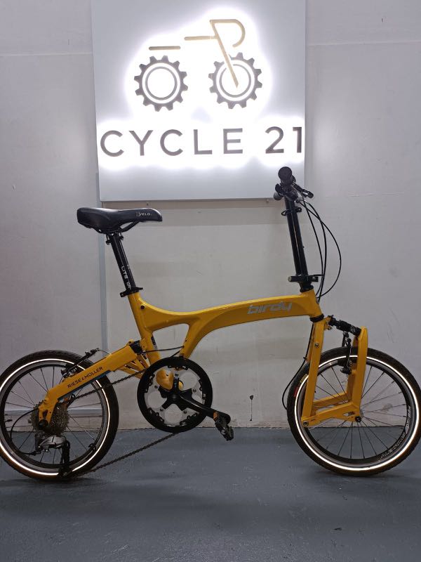 (CLEARANCE) BIRDY GEN 2 FOLDING BIKE WITH FRONT AND REAR COLOR