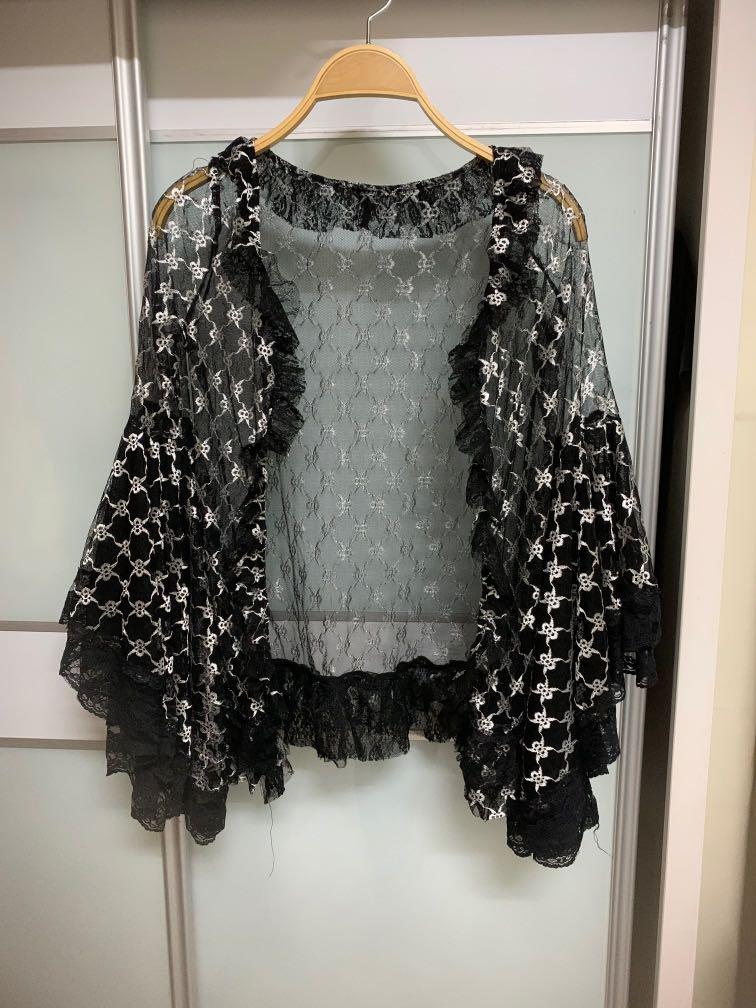 Lace coat design store