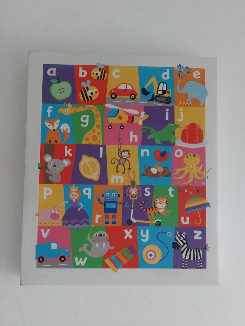 Alphabet chart wall hanging, Hobbies & Toys, Toys & Games on Carousell