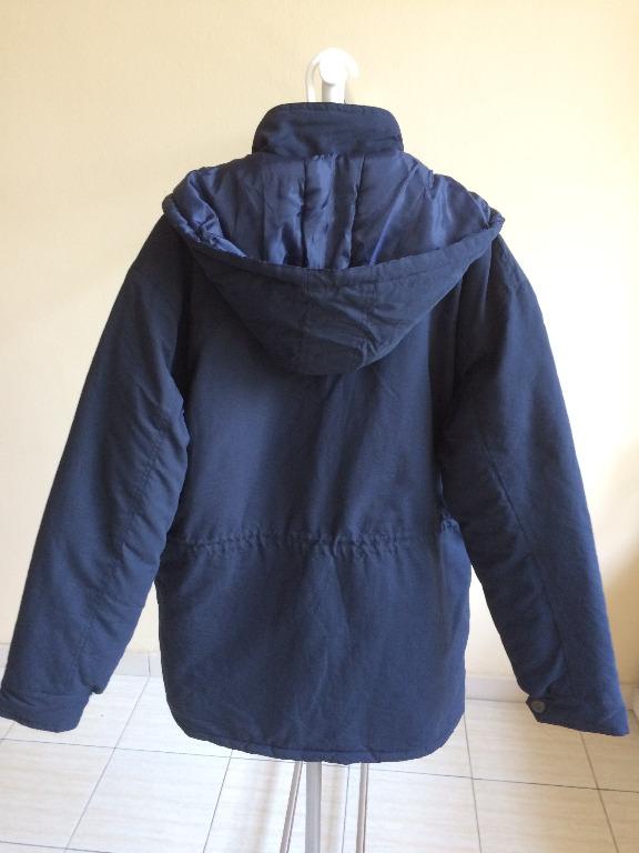 Mens jacket discount with detachable hood