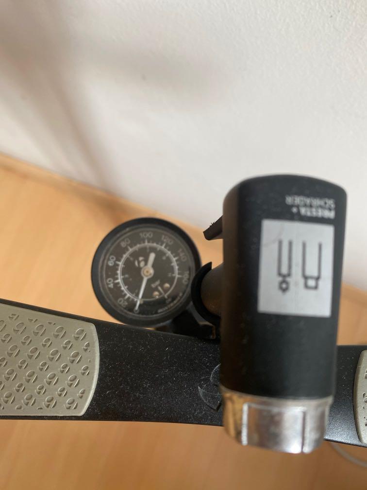 Bontrager turbo charger floor pump hot sale