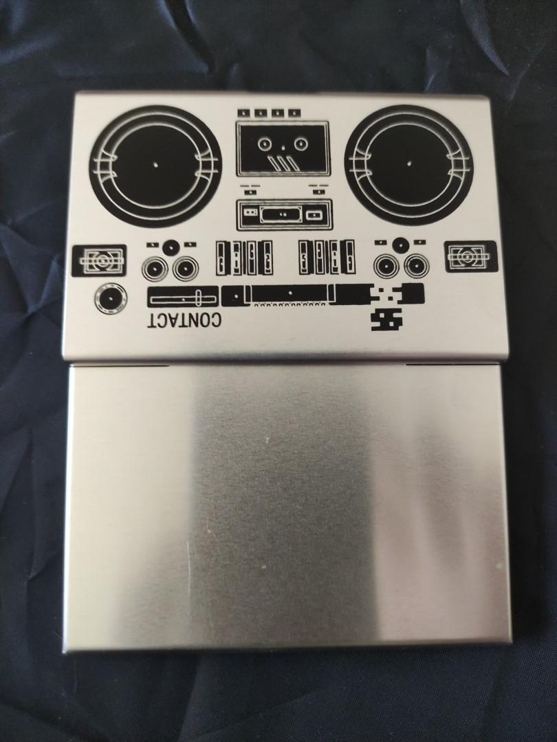 Boombox decal card holder, Men's Fashion, Watches & Accessories