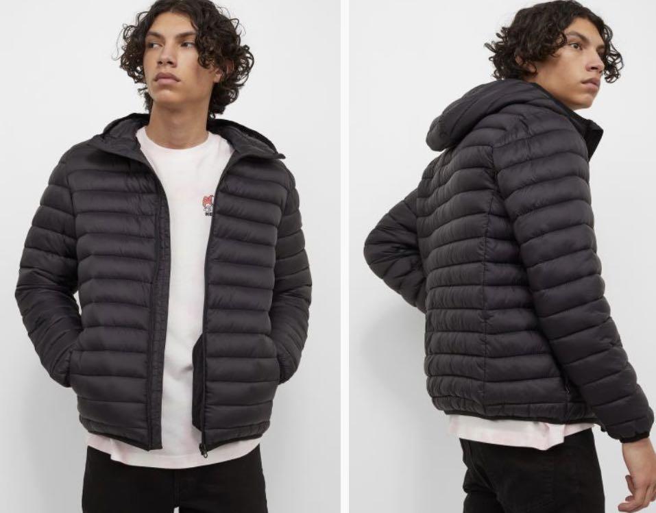Brand New Auth H M Men Lightweight Puffer Jacket Men s Fashion Coats Jackets and Outerwear on Carousell