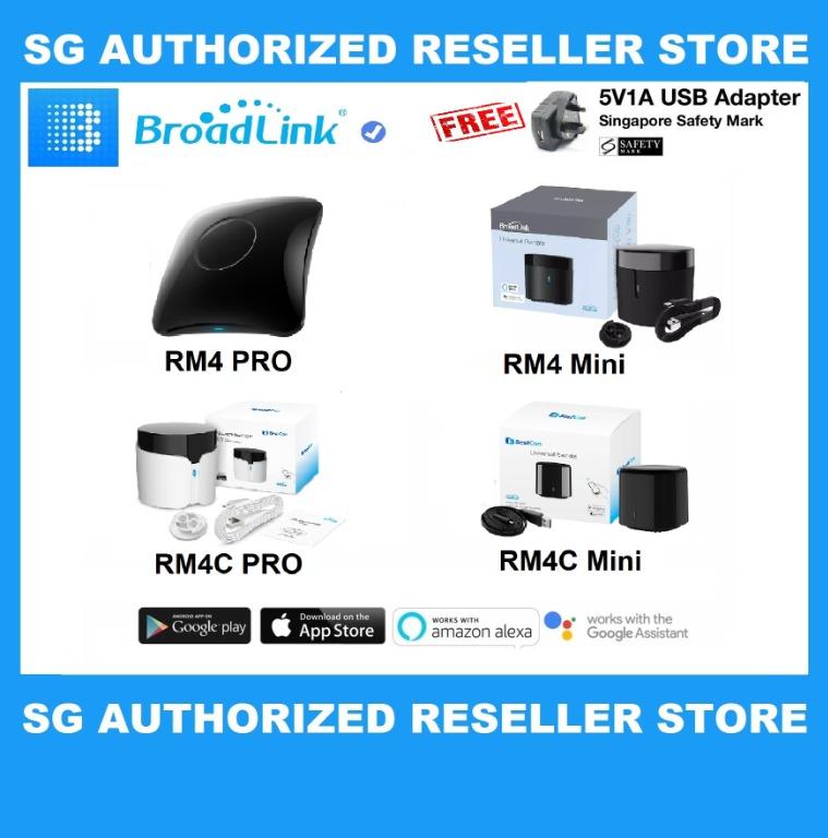 Broadlink RM4 Pro Rm4C Mini Smart Home Automation WiFi IR RF