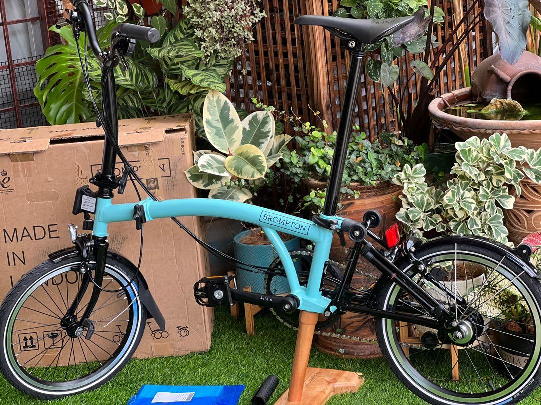 Brompton m6l black edition turkish 2025 green