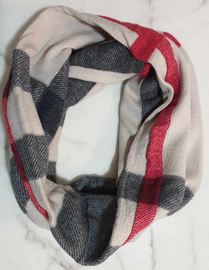 Burberry brit sheer mega check scarf new arrivals
