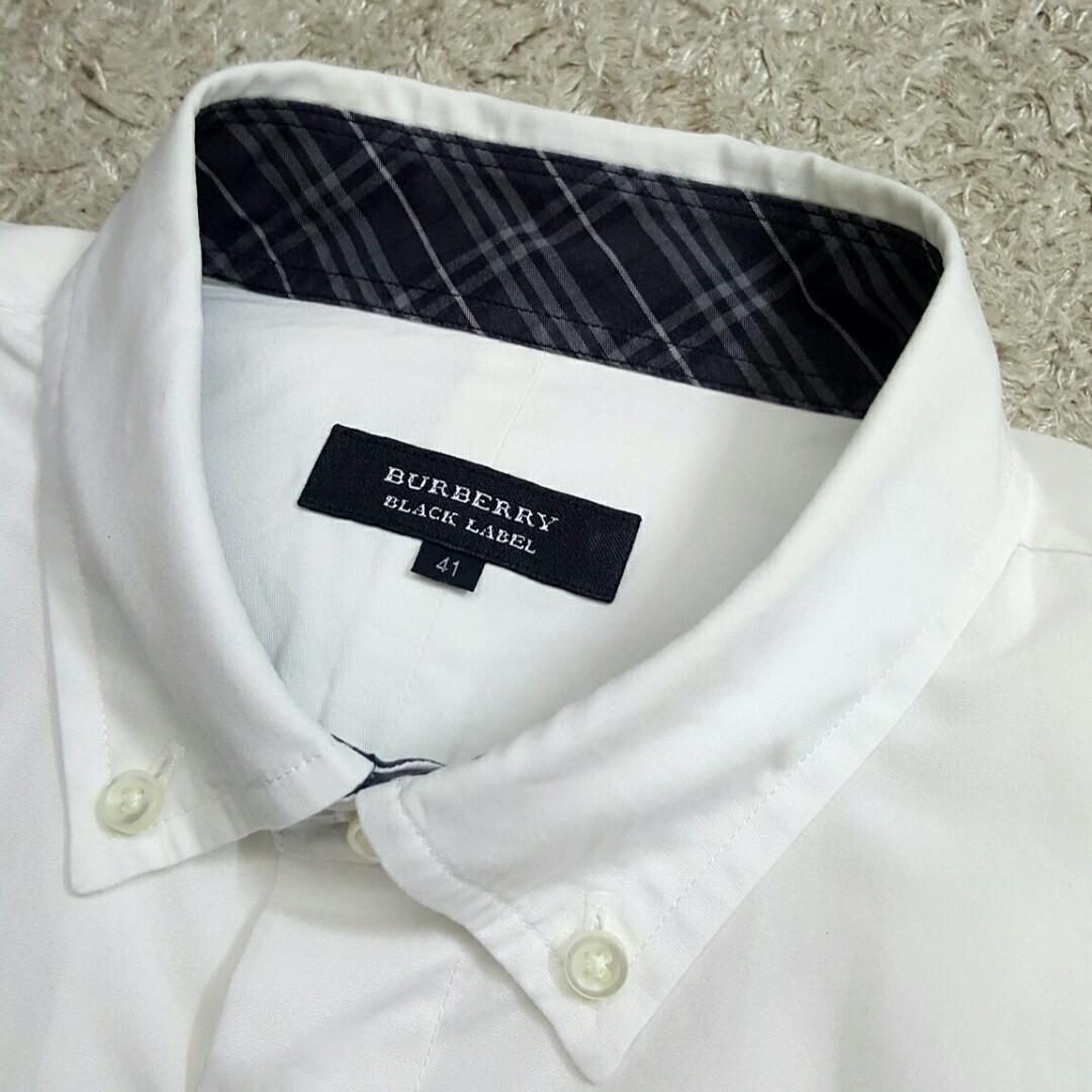 Burberry Sherwood Monogram Motif Slim Fit Stretch Poplin Button-up Shirt In  White, Men's Fashion, Tops & Sets, Formal Shirts on Carousell
