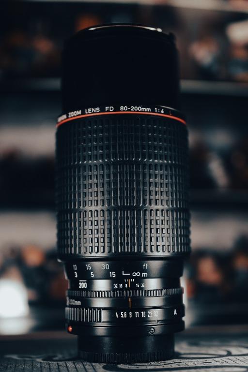 倉庫 FDマウント キヤノン Canon ZOOM LENS FD 80-200mm F4 S.S.C.