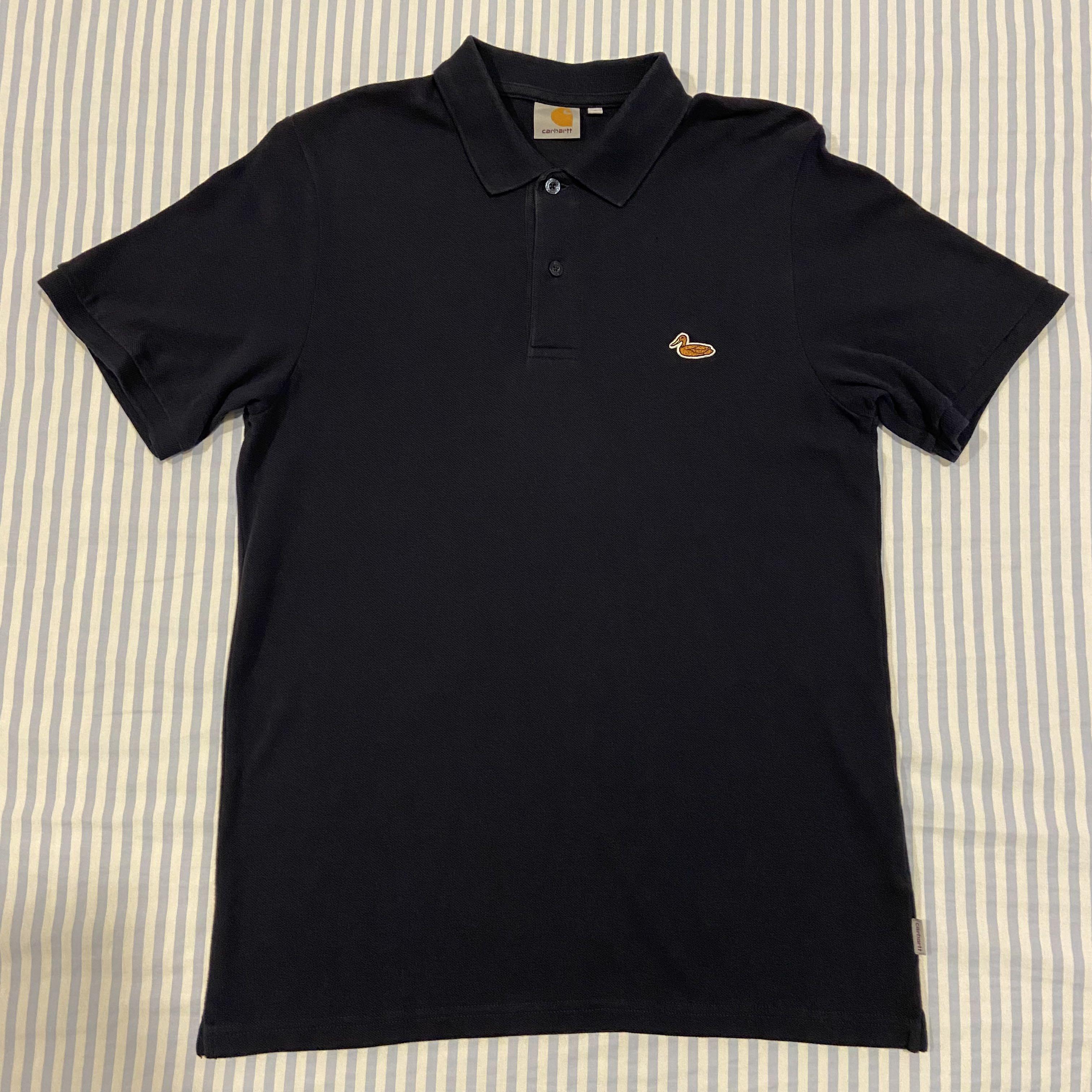 Carhartt WIP Navy S S Duck Polo