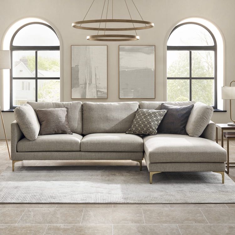 Castlery l shop shape sofa