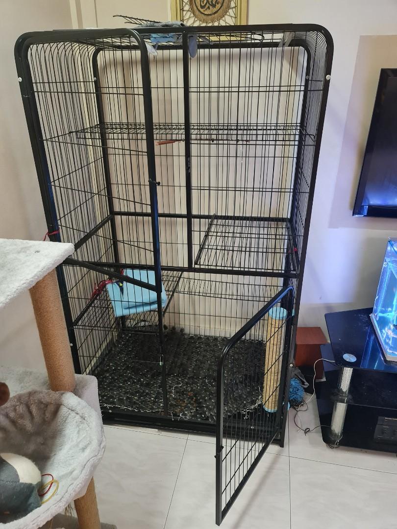 Cat cage Pet Supplies Homes Other Pet Accessories on Carousell