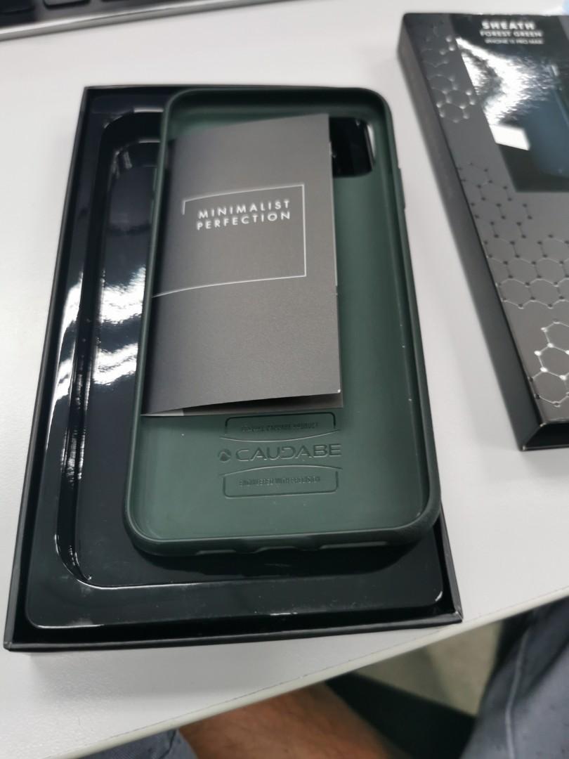 Caudabe case (Category: iPhone 11 Series) located in Singapore. Submitted by thiva1221 (Listing ID 1129769921, Image 3). Description: Selling iPhone 11 Pro max case. Very good conditions. Reason sell buy I phone 13 Pro max. Fast deal 94555465.