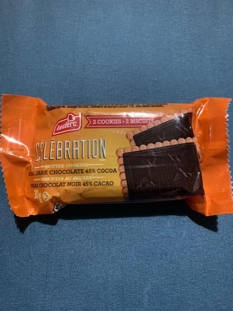 Celebration chocolate biscuits (Category: Gift Baskets & Hampers) located in Manila. Submitted by kylier27 (Listing ID 1129821839, Image 2). Description: sold per packet (2 cookies inside) best before: Apr 09, 2022 flavors: milk chocolate caramel truffle 45% dark chocolate.