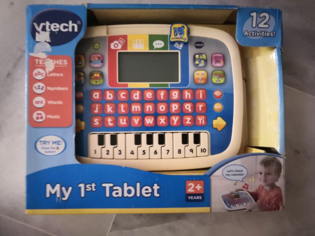 Clearance Vtech My 1st Tablet 2 years 12 Activities Hobbies