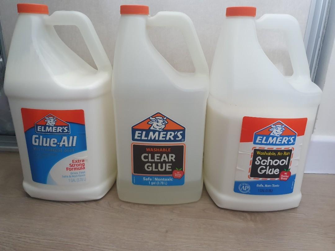 CLEARLANCE] ELMER'S GLUE CLEAR/SCHOOL/GLUE ALL, Hobbies & Toys, Stationery  & Craft, Craft Supplies & Tools on Carousell