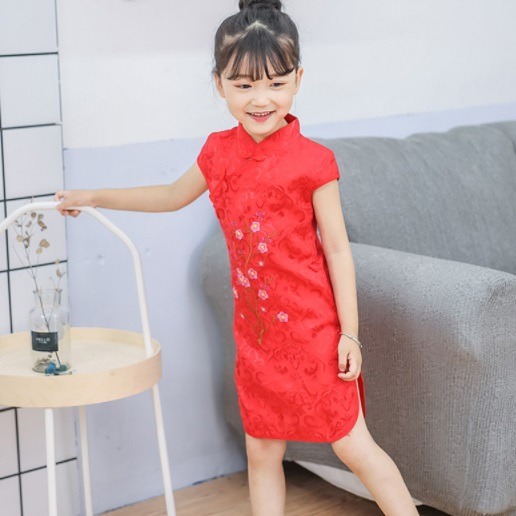 RACIAL HARMONY DAY NEW Kids qipao girls cheongsam CNY Chinese New