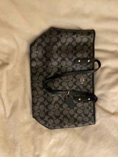 Coach Black Logo Purse - Never used