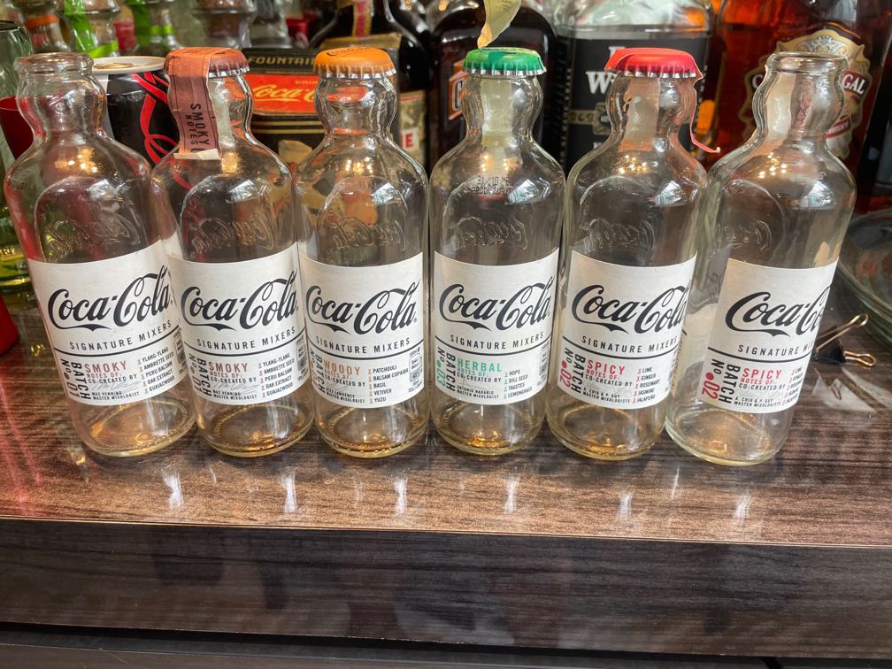 Coke Coca Cola Signature Mixer Bottle, Hobbies & Toys, Memorabilia