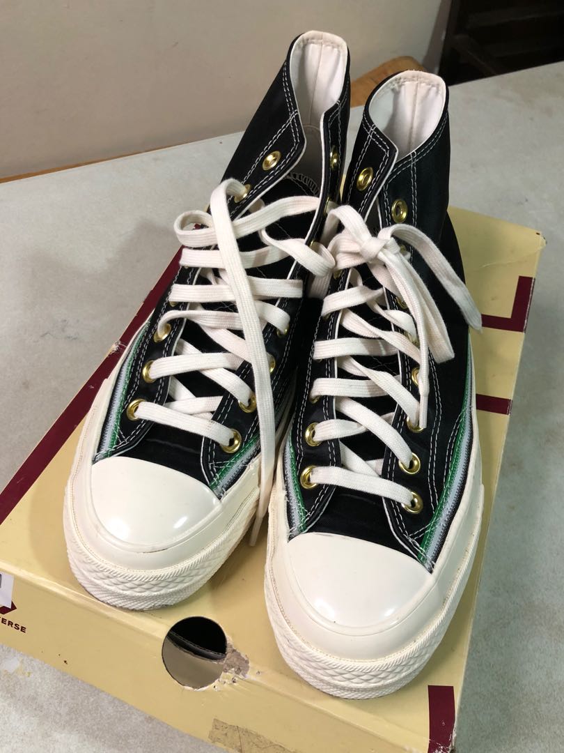 converse hi cut black