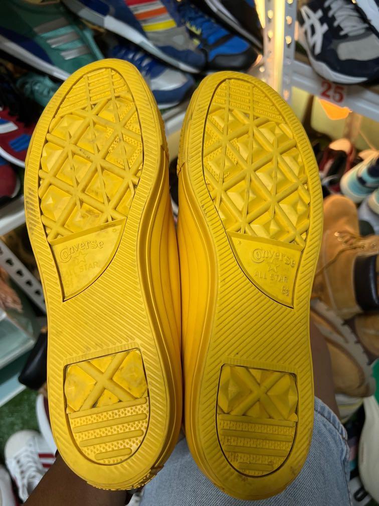 Converse rubber yellow hot sale