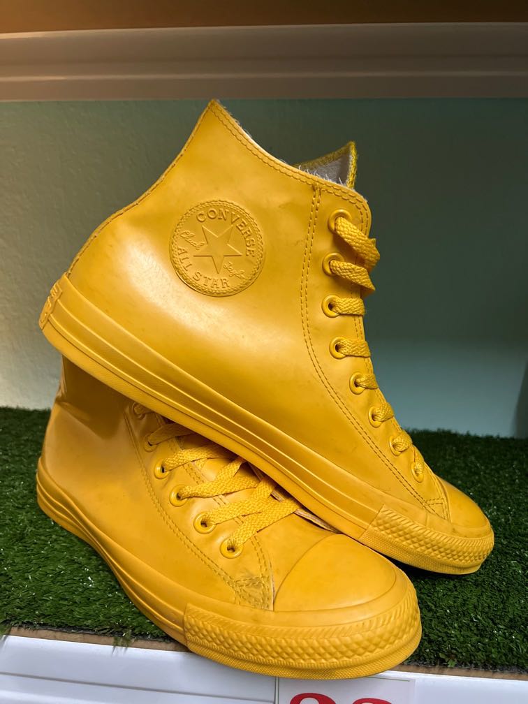 converse rubber yellow