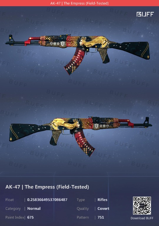 CSGO AK-47 Empress FT (0.25fv), Video Gaming, Video Games, Others on ...