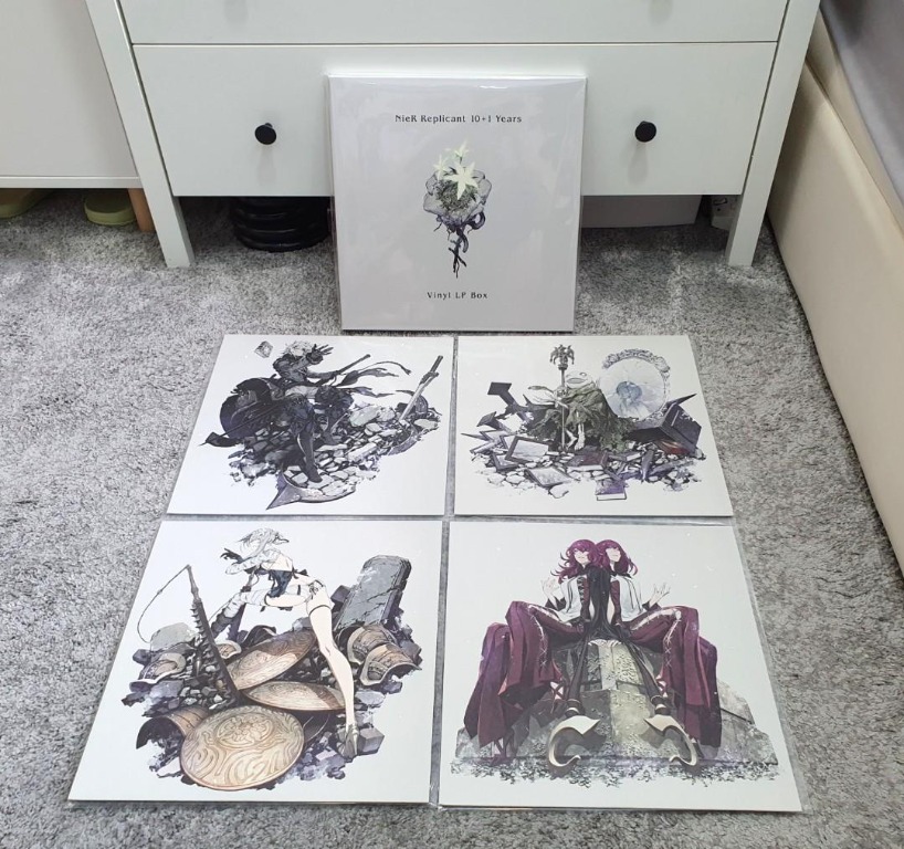 In Stock] NieR Replicant 10+1 Years Vinyl Limited Edition 4LP Box