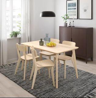 Dining Table 4pax - Ikea - LISABO