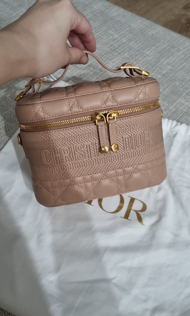 Dior Vanity case small, Women's Fashion, Bags & Wallets, Shoulder