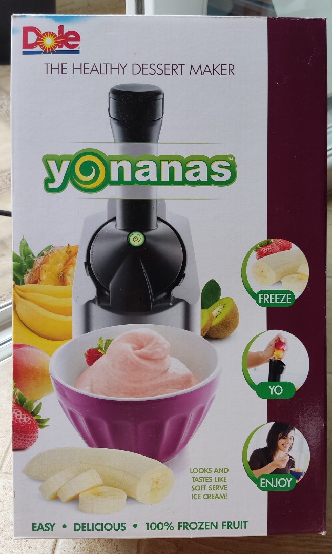 Dole Yonanas Dessert, Ice Cream, Sorbet Maker (Using Fresh Fruits), TV