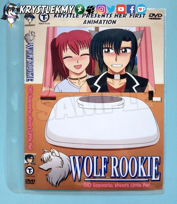 DVD: Wolf Rookie Anime: GiD Scenario Mina's Little Pet, Hobbies
