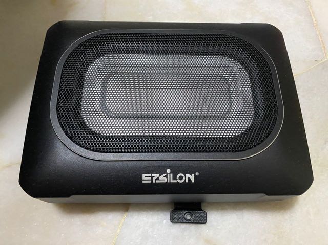Epsilon outlet active subwoofer