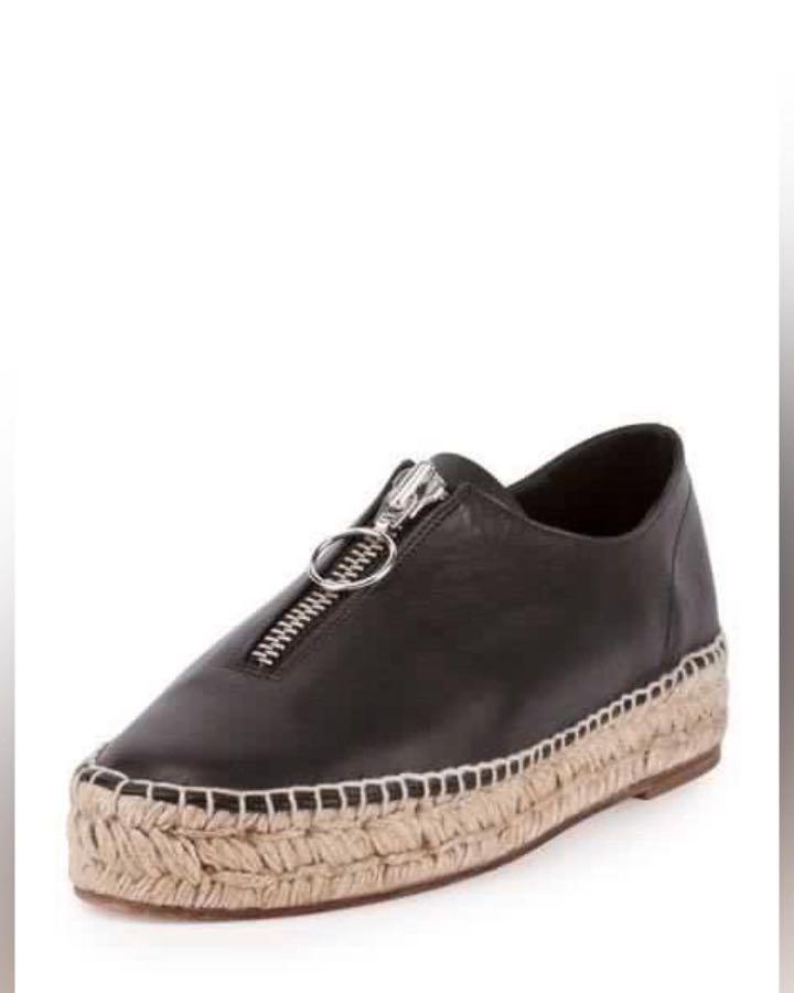 Excellent condition Authentic Alexander Wang devon espadrilles fits 7 75 P4 500 Women s Fashion Footwear Flats Sandals on Carousell