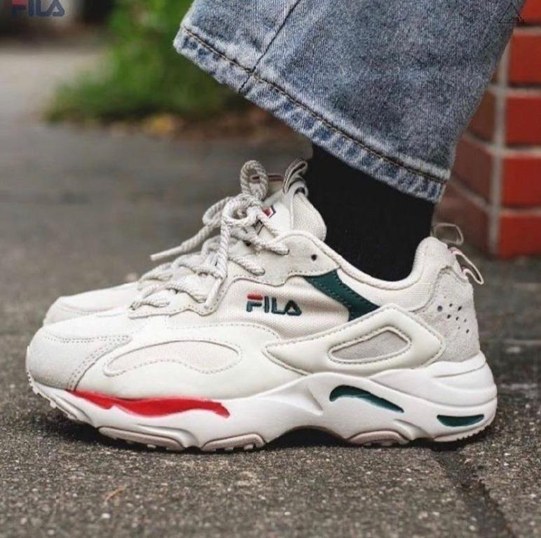 Fila ray discount red and green