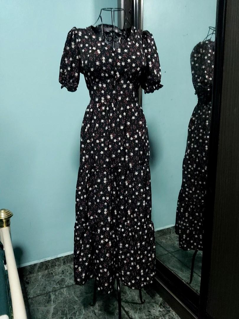 star patterned dress