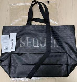 FRAGMENT x RAMIDUS x SEQUEL TOTE BAG XL (Black), 男裝, 袋, 小袋