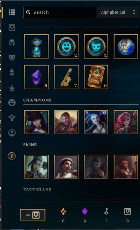 Unopened Loot Smurf, Handleveled LOL Accounts