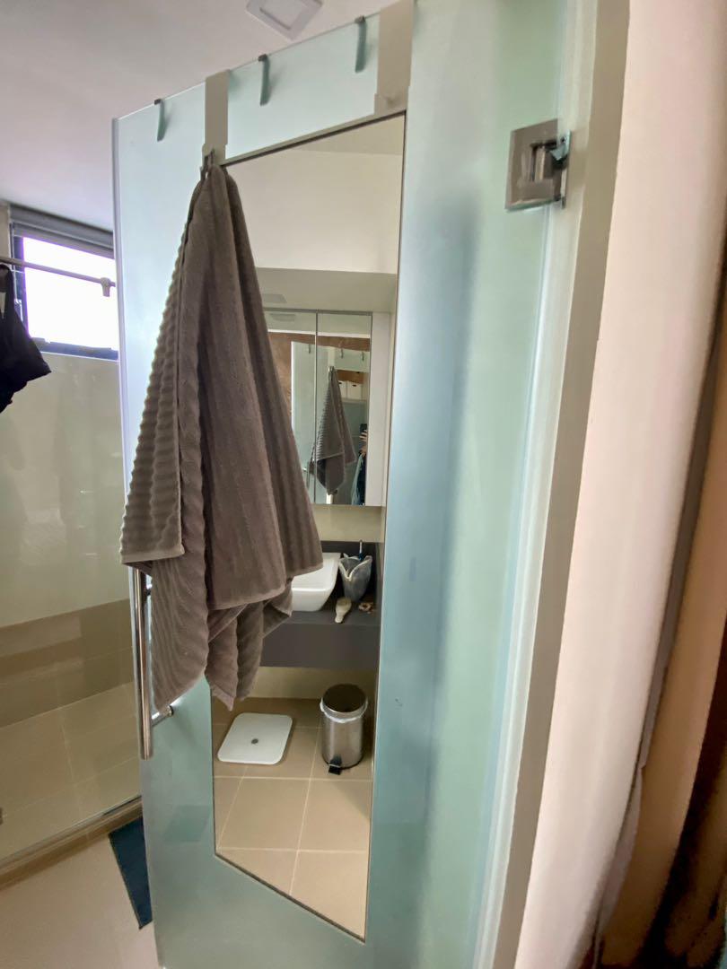 Full Body Door Mirror, Furniture & Home Living, Home Decor, Mirrors on