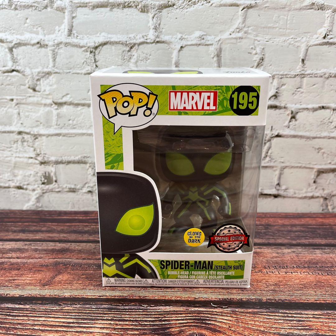 Spider man shop stealth suit funko