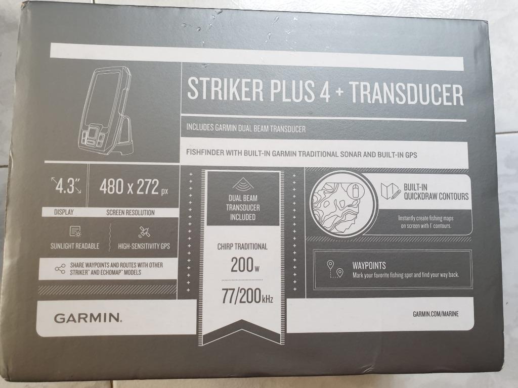 Garmin STRIKER Plus 4 With Dual-Beam Transducer