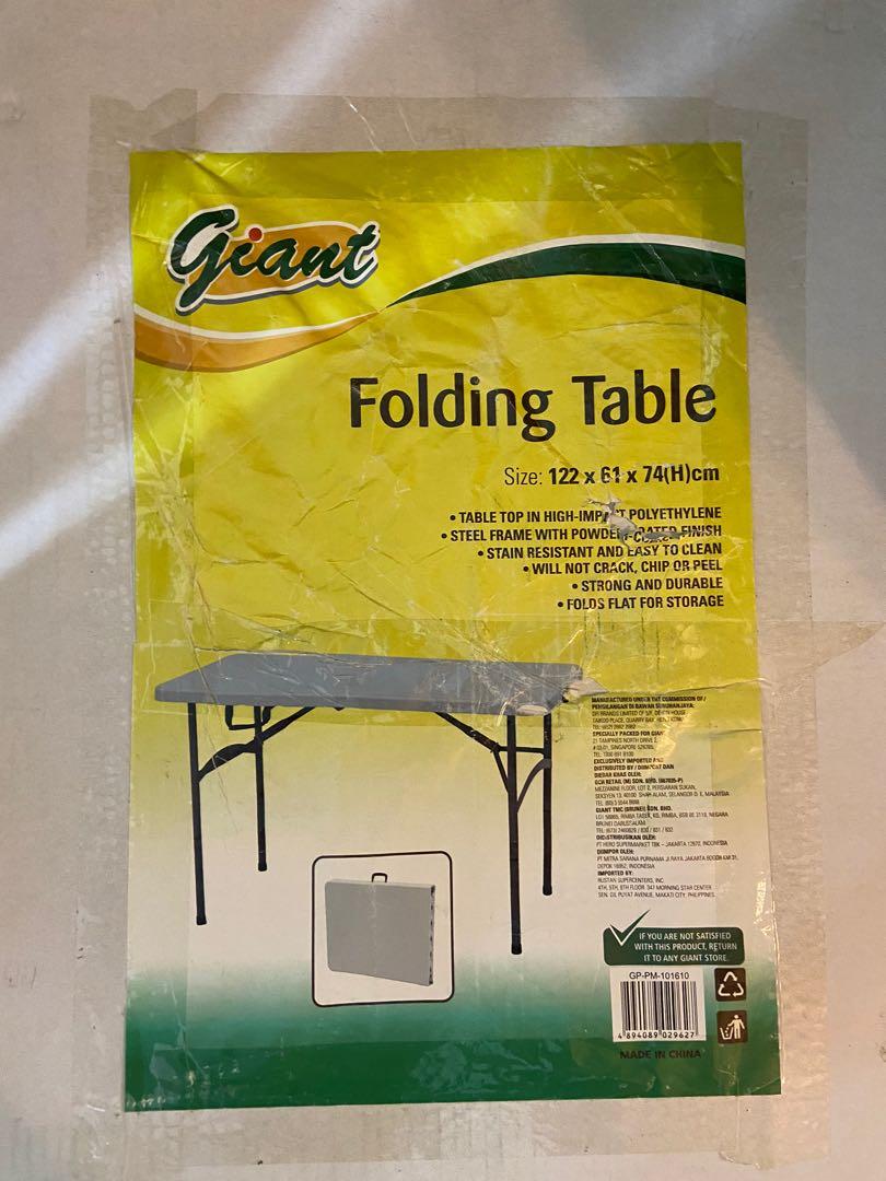 Giant Folding Table, Furniture & Home Living, Furniture, Tables & Sets