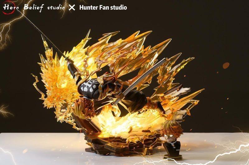 鬼滅の刃　我妻善逸　火雷神　フィギュア　Hero Belief studio 鬼滅の刃 我妻善逸 火雷神 フィギュア Hero Belief studio