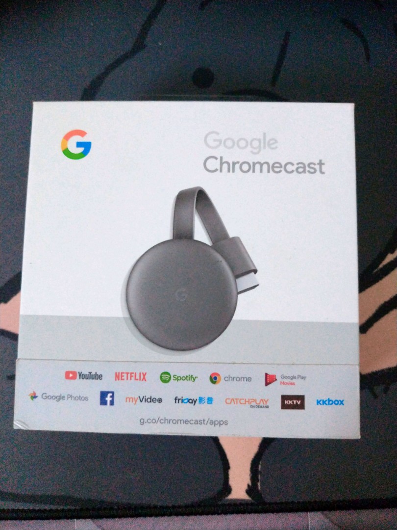google chromecast 第三代 黑色