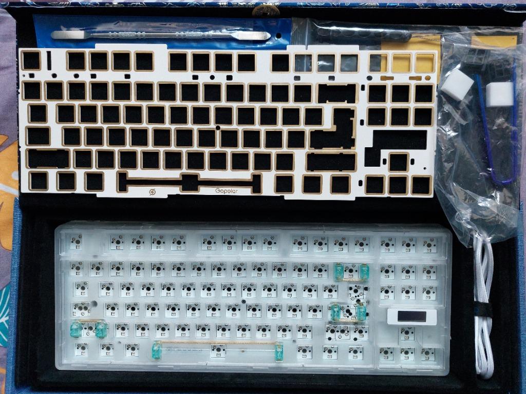GoPolar GG86 TKL Hotswap Gasket Keyboard, Computers & Tech, Parts