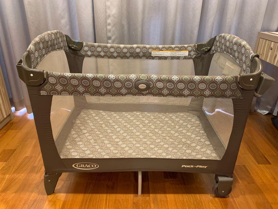 Graco foldable Pack n Play Anywhere Playpen, Babies & Kids, Baby