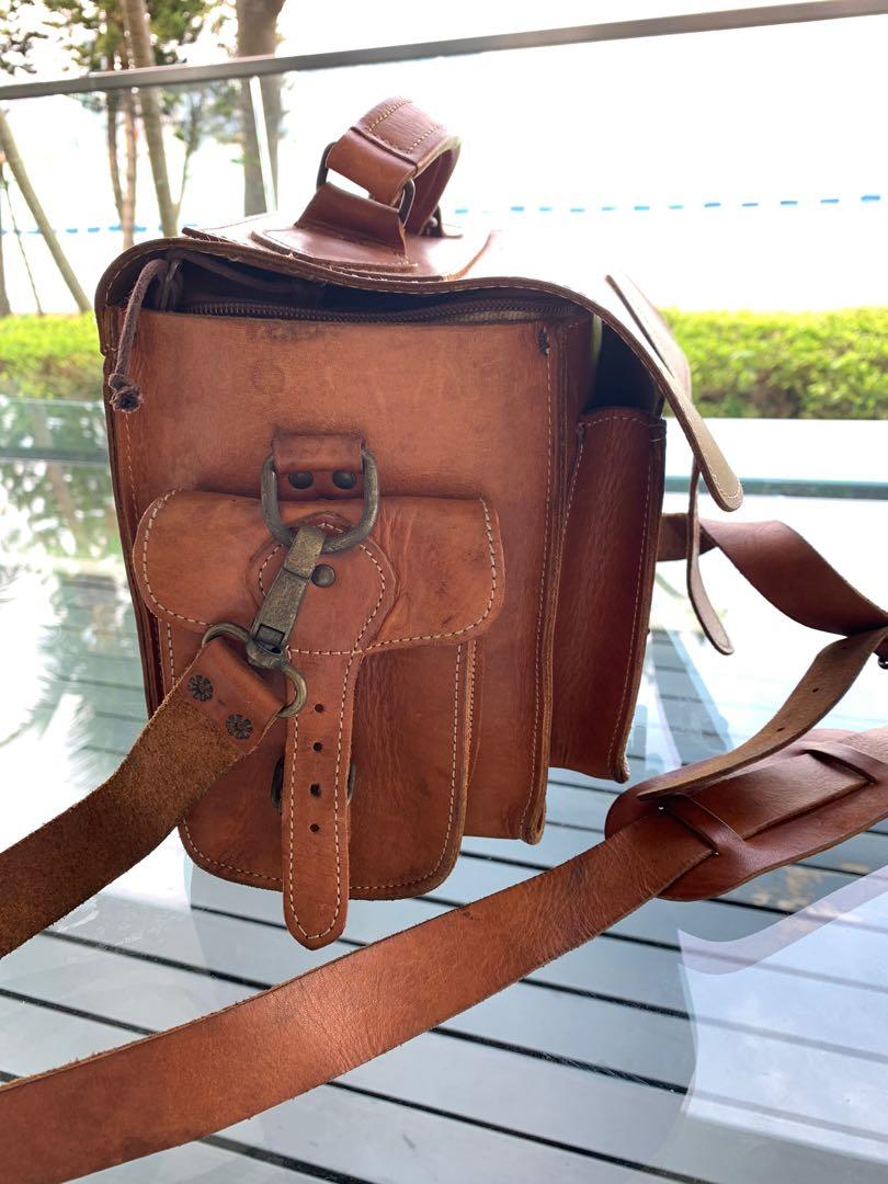 Grafea leather camera bag Photography Photography Accessories Camera Bags Carriers on Carousell