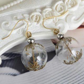 Glass ball hotsell earrings
