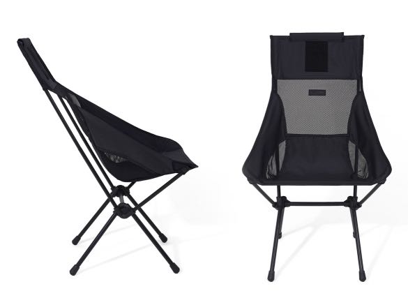 Helinox chair two black deals