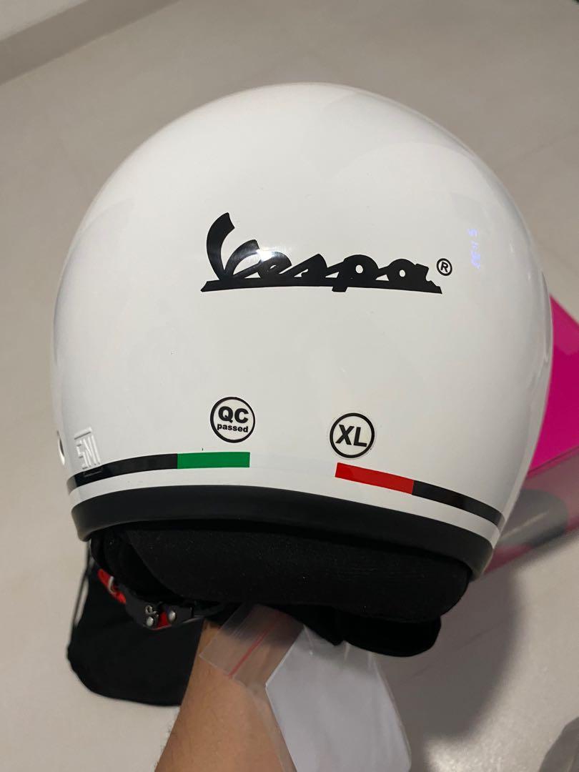 Helmet vespa carbon white original 